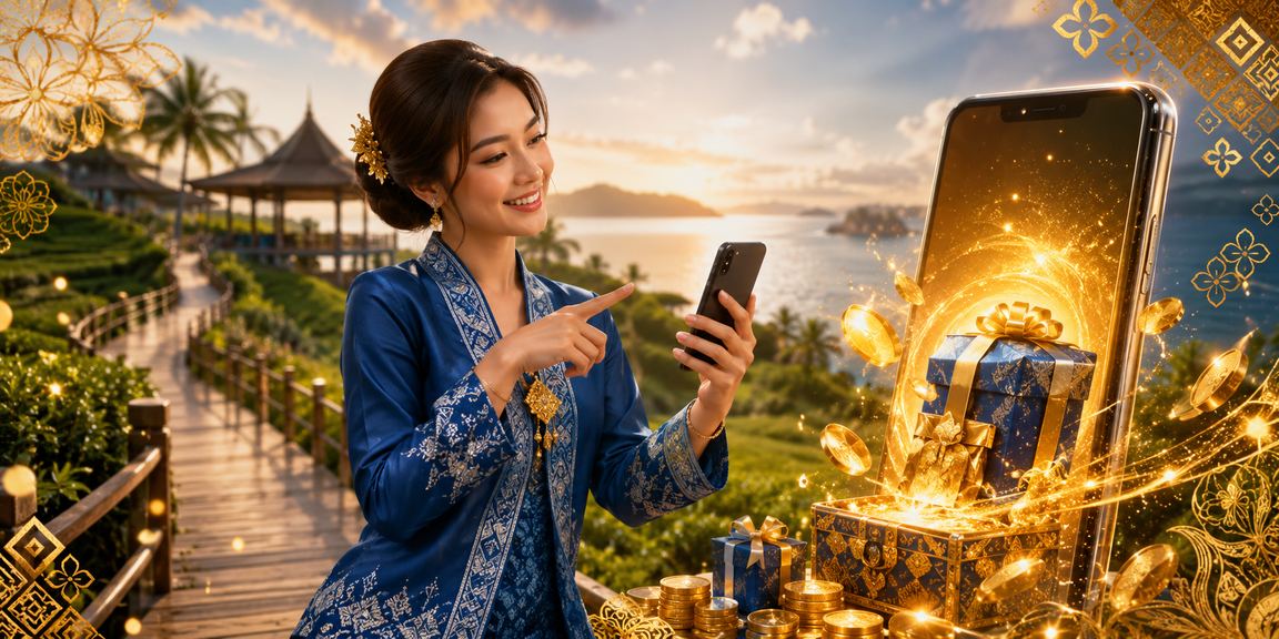Daftar bonus bergaya baju kurung Sabah untuk promosi perayaan carta4d